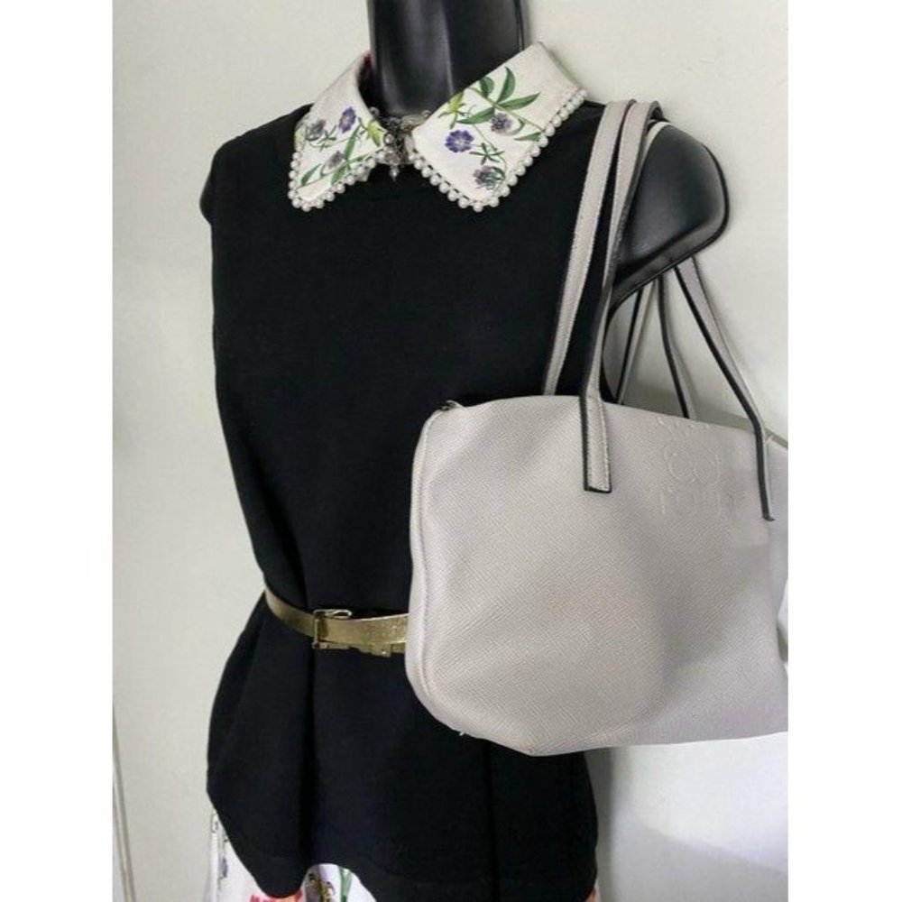 tous bag off white leather tote - Picture 5 of 9